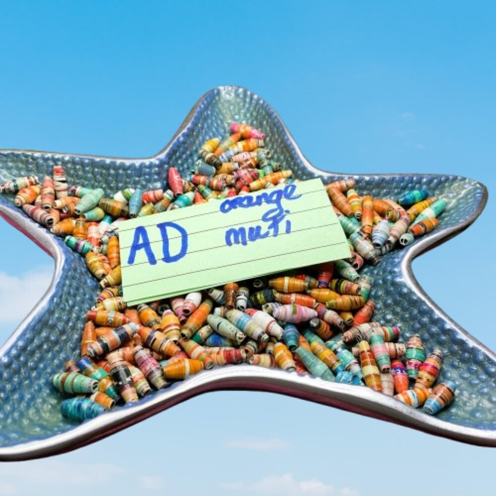 Handmade Paper Beads for Jewelry Making